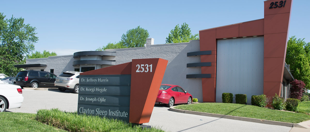building front of Clayton Sleep Institute